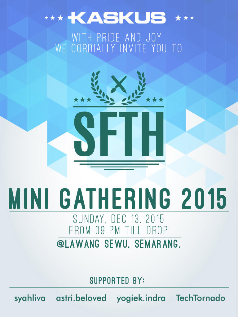 &#91;FR&#93; Mini Gathering - SFTH @Lawang Sewu, Semarang