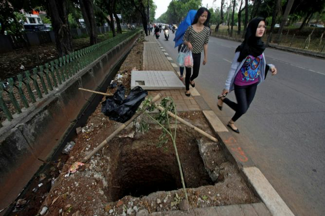 Pelanggaran Yang Merugikan Pejalan Kaki