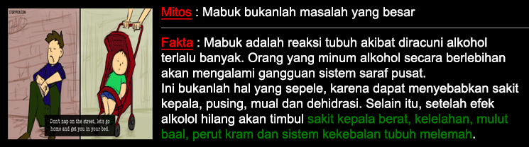 ● ● ● Kesamaan Kalimat Kita Saat Diucapkan Untuk Orang Mabuk Dan Balita