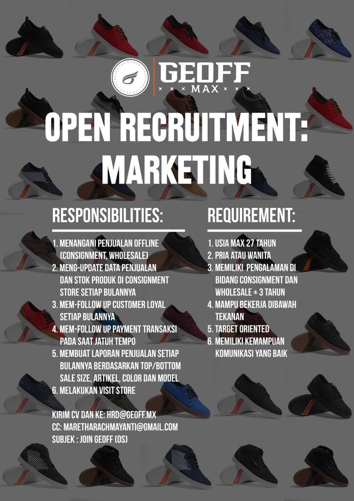 Lowongan Kerja Marketing