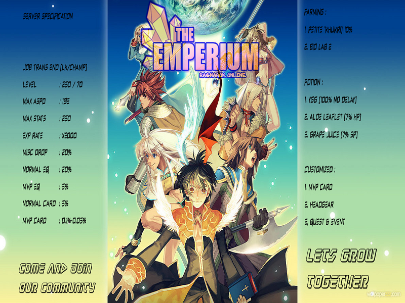 The Emperium Ragnarok Private Server