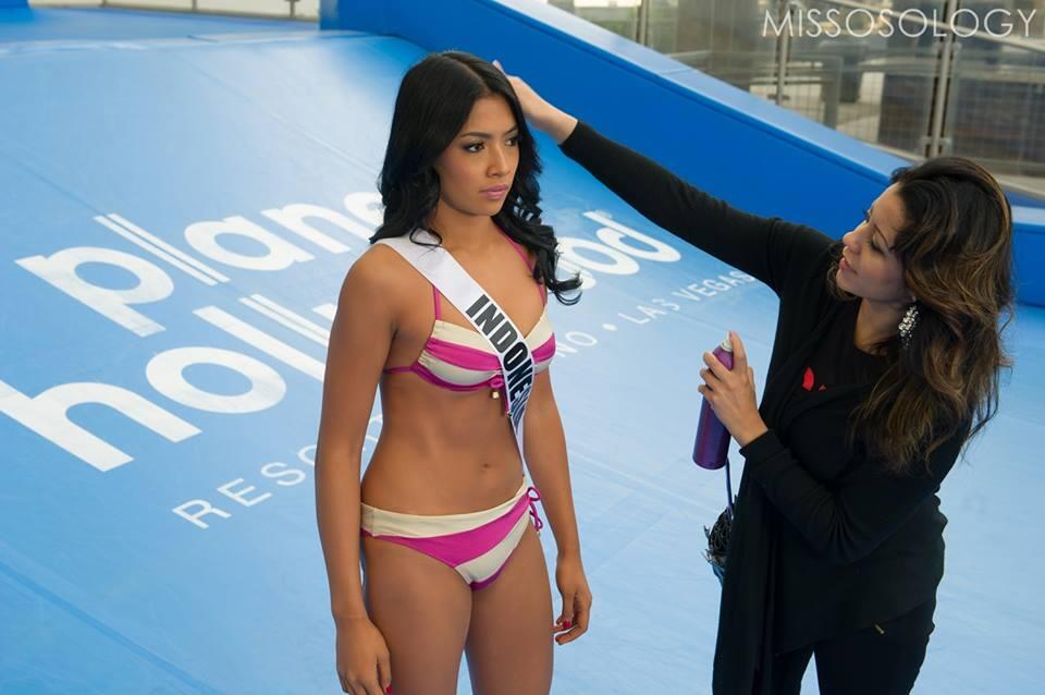 &#91;UPDATE&#93; Seksinya Puteri Indonesia Berbikini di Ajang Miss Universe 2015