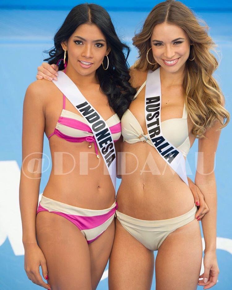 &#91;UPDATE&#93; Seksinya Puteri Indonesia Berbikini di Ajang Miss Universe 2015
