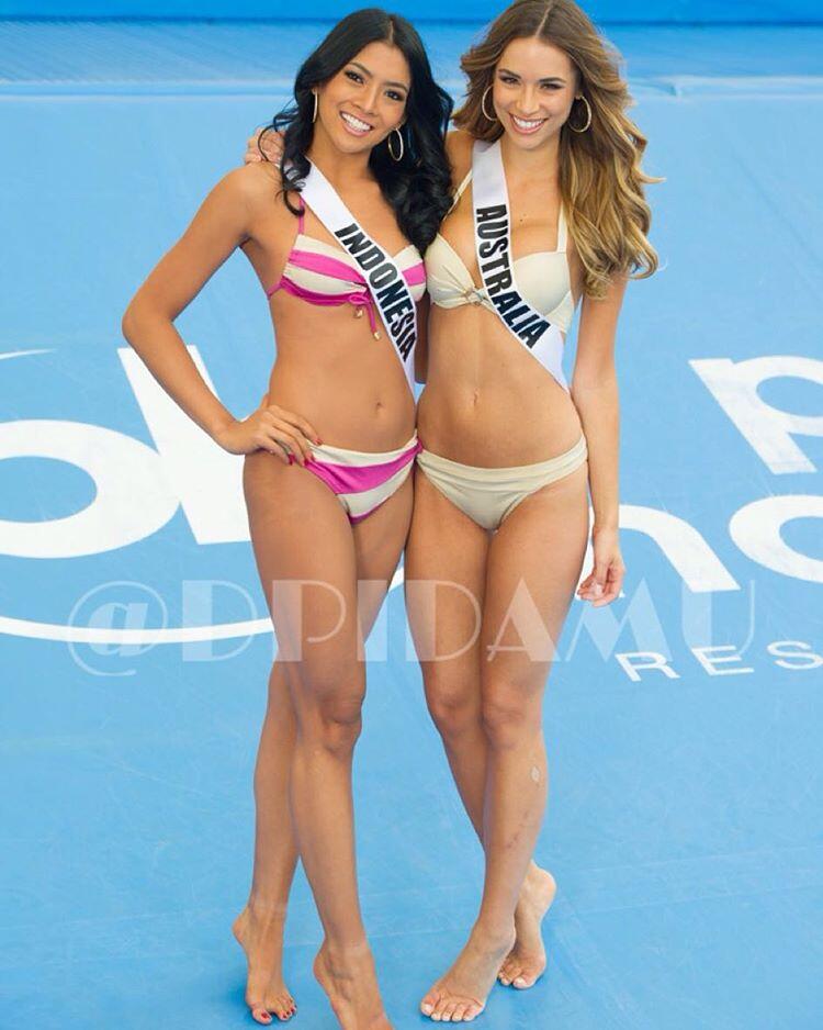 &#91;UPDATE&#93; Seksinya Puteri Indonesia Berbikini di Ajang Miss Universe 2015