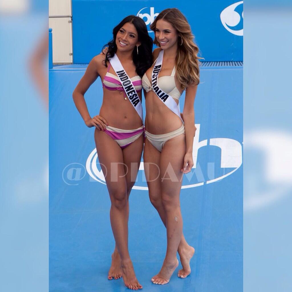 &#91;UPDATE&#93; Seksinya Puteri Indonesia Berbikini di Ajang Miss Universe 2015