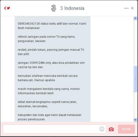 (ASK)Gan mau tanya Kenapa ya 3three Gk dapet sinyal Dimodem? *Semoga gk salah kamar