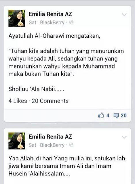 &#91; GUNCANGAN 9 SR! &#93; Shia bukan Islam, Shia sendiri yang bilang
