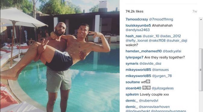Christiano Ronaldo itu homo..??