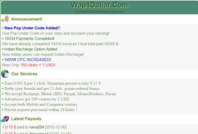 Pop Ads Terbaik untuk Mengeruk Dollar dari Blog