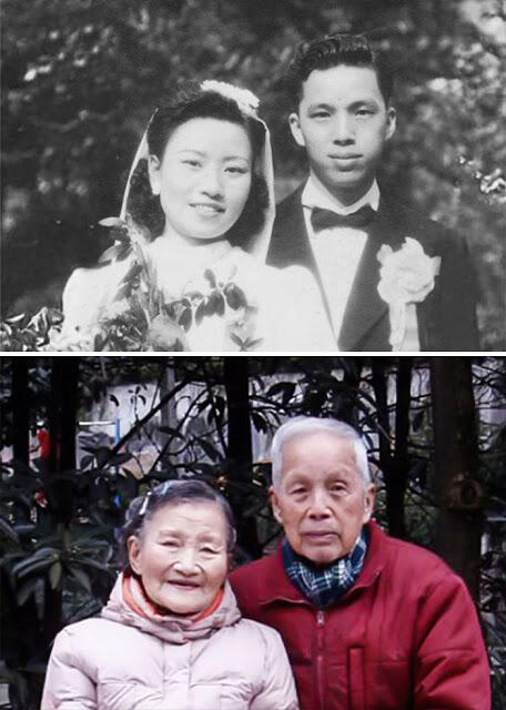 Pasangan Berusia 98 Tahun Ini Mengulangi Hari Pernikahan Mereka 70 Tahun Yang Lalu