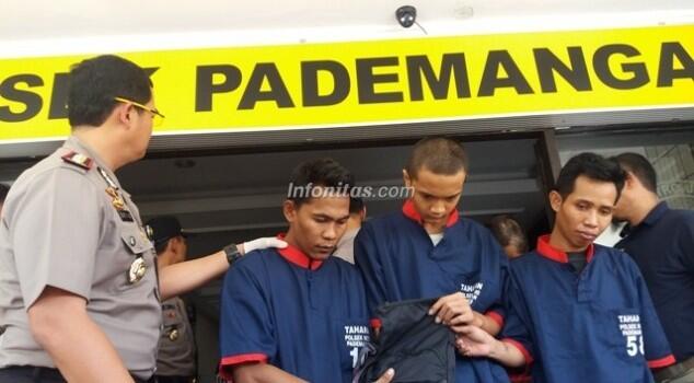 Komplotan Spesialis Geser Tas Dibekuk di Mangga Dua Square