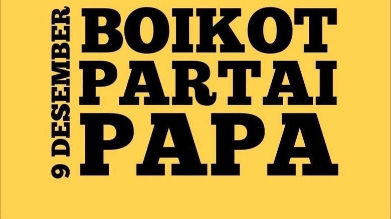 Ramai di Twitter: #BoikotPartaiPapa 9 Desember