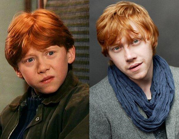 Perbandingan Wajah Pemeran Harry Potter Dulu &amp; Sekarang !!