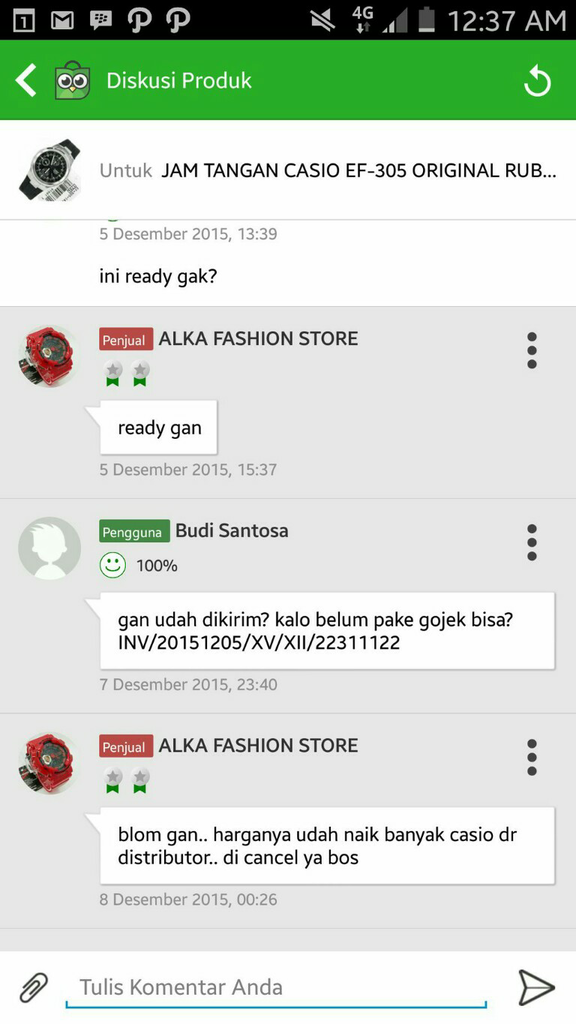 Adakah Yang Pernah Dipermainkan Seller SENSOR?