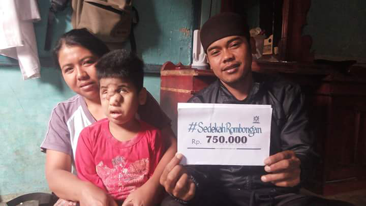 Sedekah Rombongan Untuk Andrean