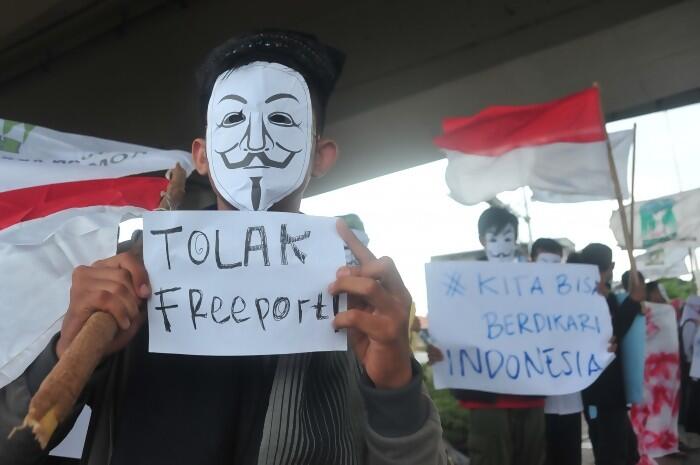 Freeport Buat Indonesia Kembali ke Jaman Penjajahan