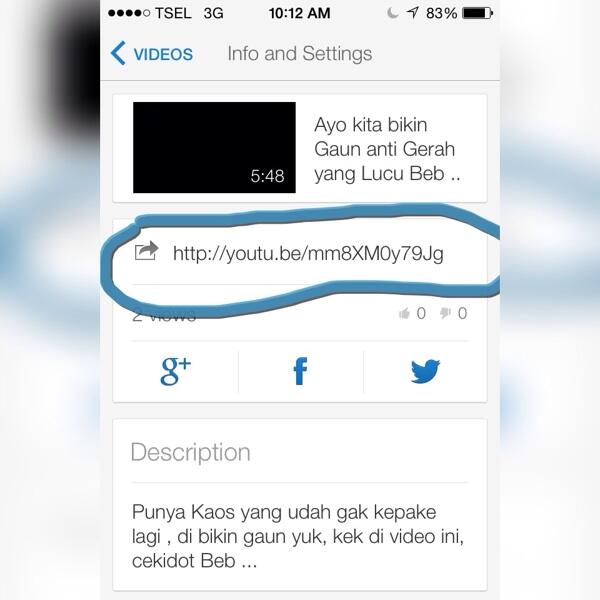 Pakai Iphone Juga Bisa Gan Buat Download Video di Youtube