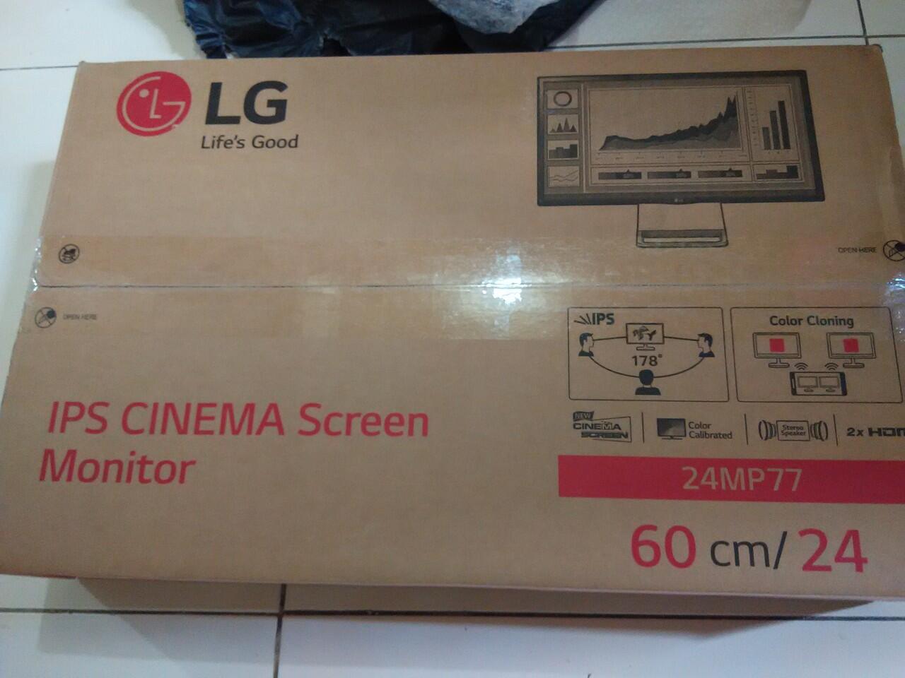 &#91;MONITOR&#93; Unboxing &amp; Review LG 24MP77HM