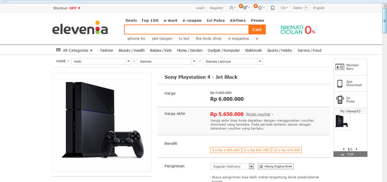 Playstation 4 : Lapak Paling Murah dan Super Bonusnya