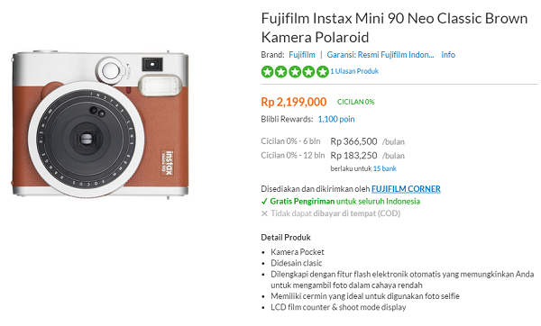 Fujifilm Instax 90 Neo : Nih Perbandingan Kamera Instax Buat Yang Doyan Foto!