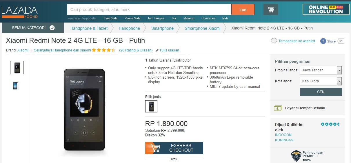 Redmi Note 2 - Lets compare the price!!!