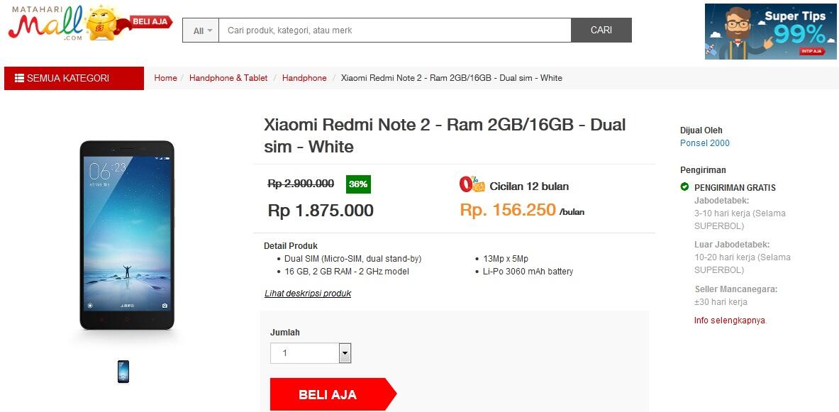 Redmi Note 2 - Lets compare the price!!!