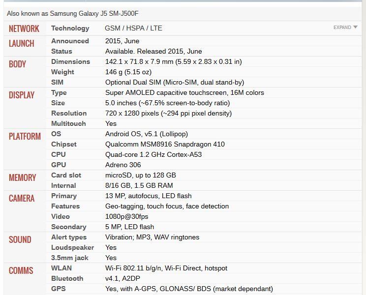 Samsung Galaxy J5 : Informasi Lapak Terlengkap Bagi Ane Buat Agan Kaskuser