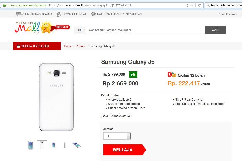 Samsung Galaxy J5 : Informasi Lapak Terlengkap Bagi Ane Buat Agan Kaskuser