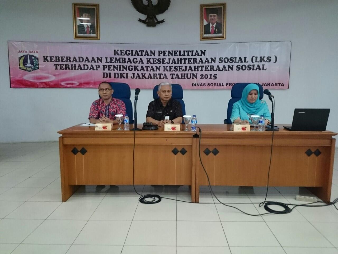 Dinsos Lakukan Penelitian Melalui Evaluasi Terhadap LKS