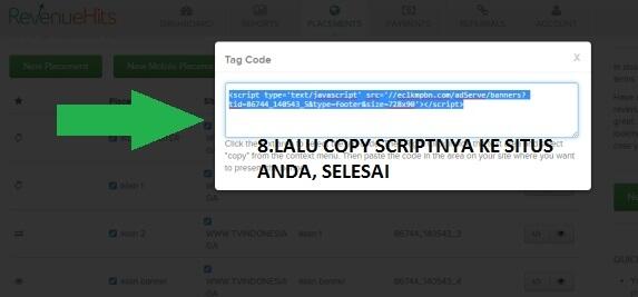 RevenueHits PPC Terbaik Pengganti Adsense