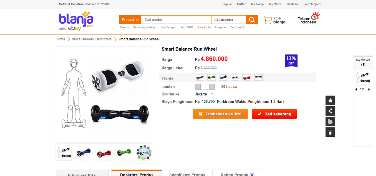 RUN WHEEL : alat kece badai yang bisa agan compare di toko-toko online ini!
