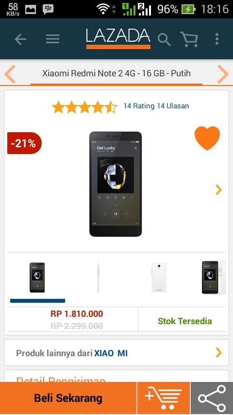 XIAOMI REDMI NOTE 2 - YANG TERBAIK DARI 3 SITUS ONLINE INI