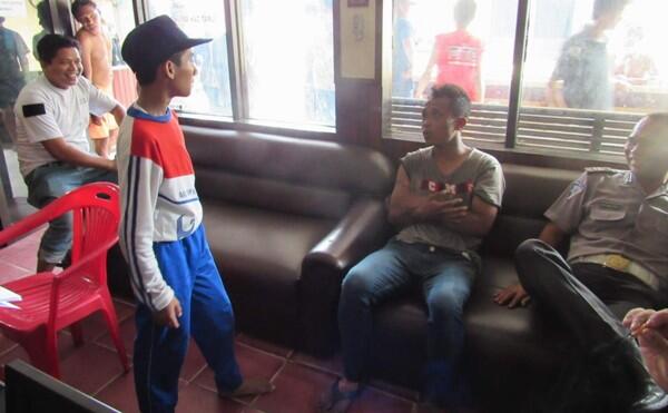SERU! Siswa SMP Tantang Duel Jambret, nih Fotonya