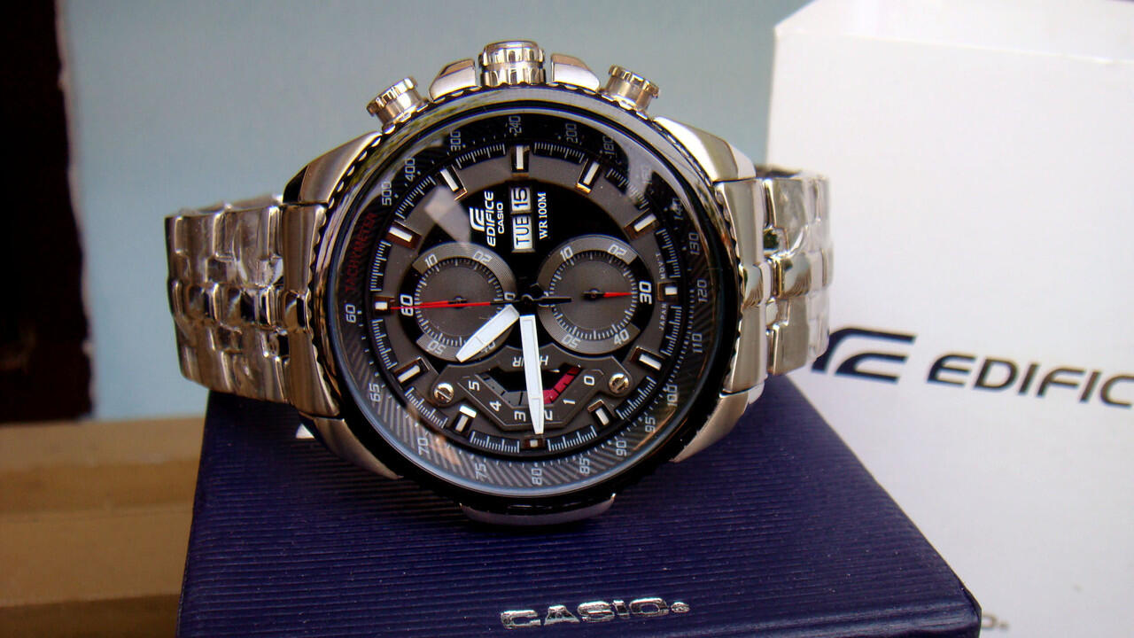 &#91;HARBOLNAS&#93; CASIO Edifice EF-558D-1AV: Lapak Termurah Dimana Ya?