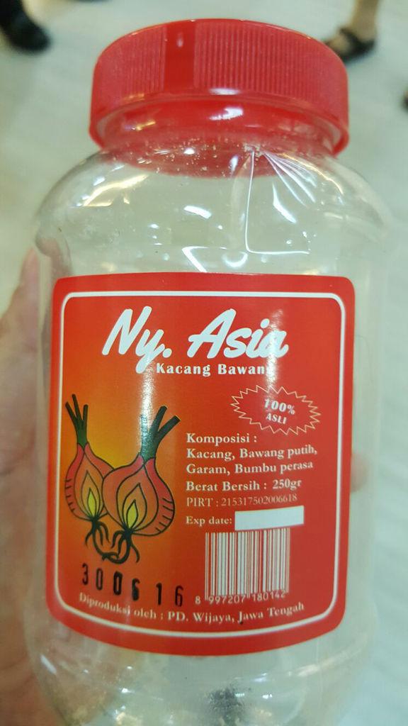 kacang bawang ny. asia