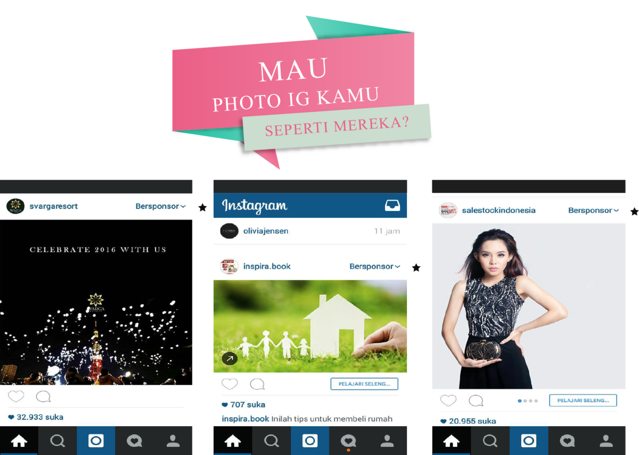 Promosi TEPAT di INSTAGRAM untuk UKM