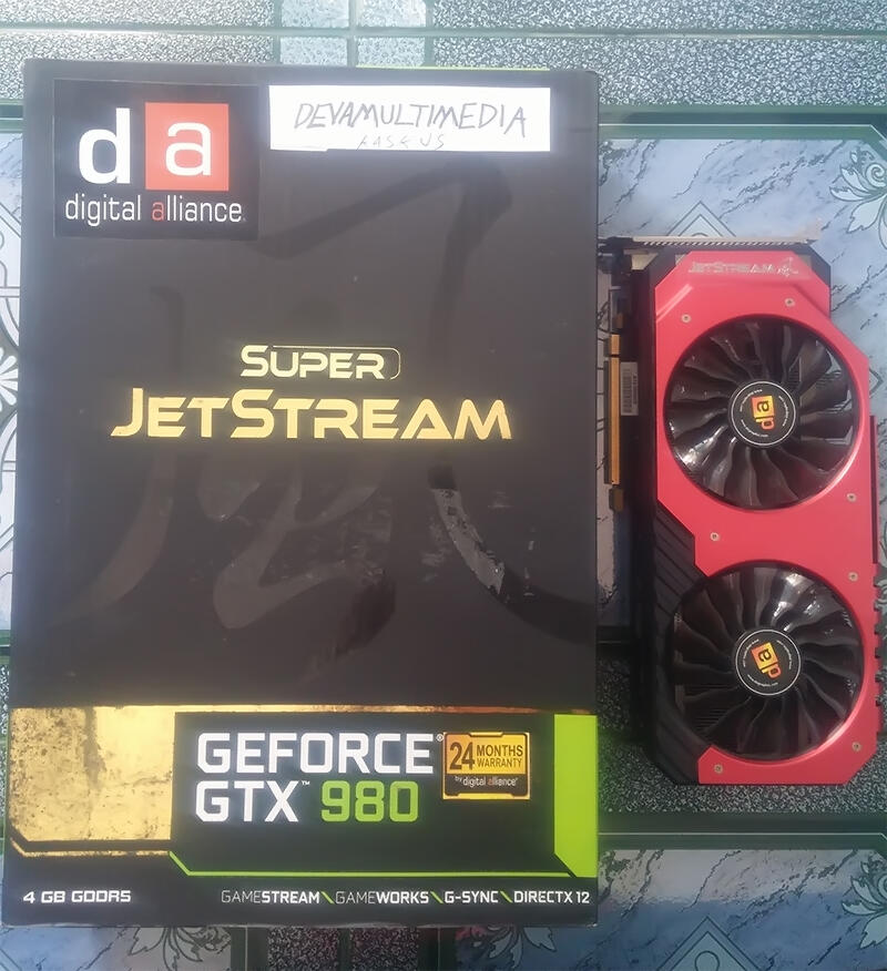 Performa Gaming FX 8350 dengan GTX 980 Super Jetstream di resolusi 4K (3840 x 2160)