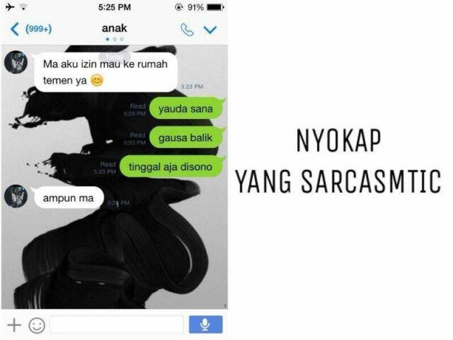 10 Tipe ibu-ibu zaman sekarang kalau balas SMS anaknya, lucu banget!