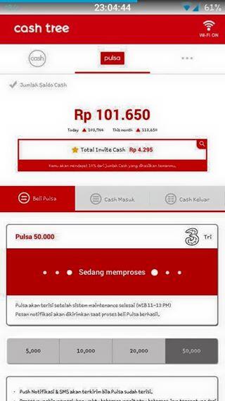 Cara Mendapatkan Pulsa Dari Androids Kalian Dengan Mudah