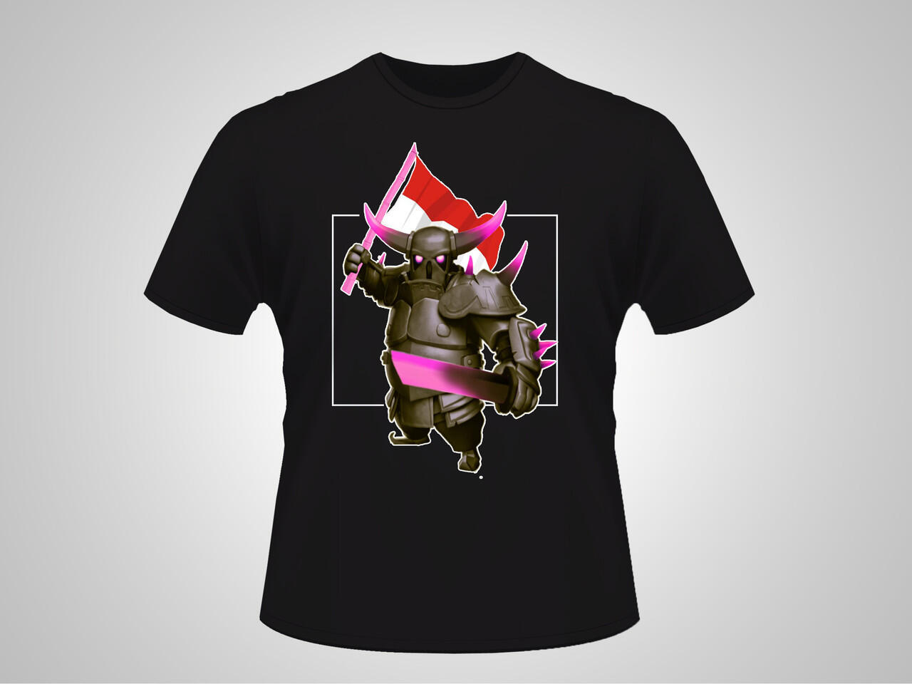 PO T-Shirt / Kaos PEKKA COC Cinta Indonesia Ku ( Distro Bandung )