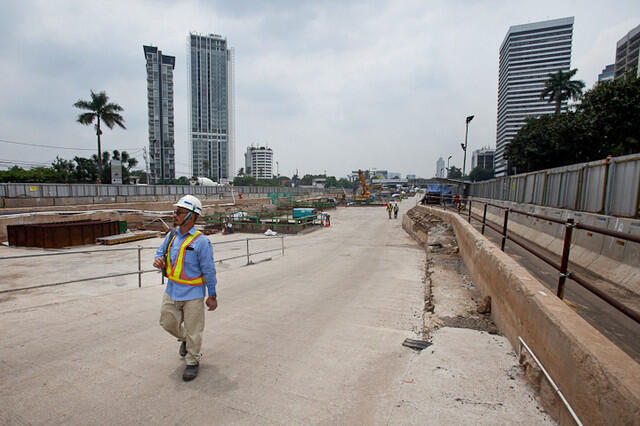 &#91;FOTO&#93; Inilah Rupa Terowongan dan Stasiun MRT Jakarta