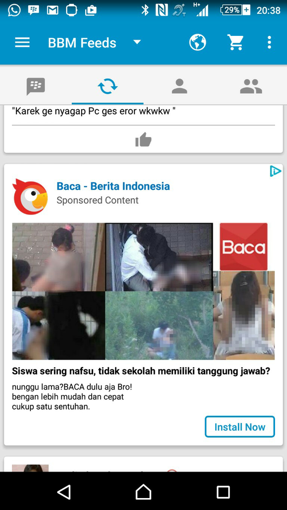 BOIKOT BLACKBERRY MESSENGER (BBM)