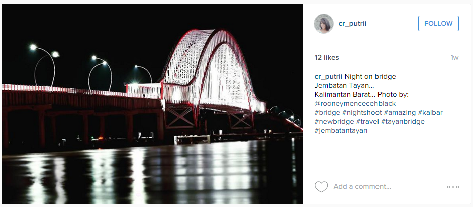 Ini Jembatan yang bikin musim baru di Kalbar Gan!