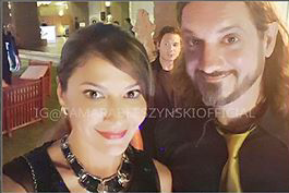 Hot Foto : Tamara Bleszynski Mesra Dengan Bule Gondrong, GANTENG...