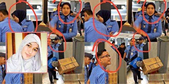 &#91;FOTO &amp; VIDEO&#93; Arogan, petugas terminal 2F Bandara Soekarno-Hatta dihujat netizen