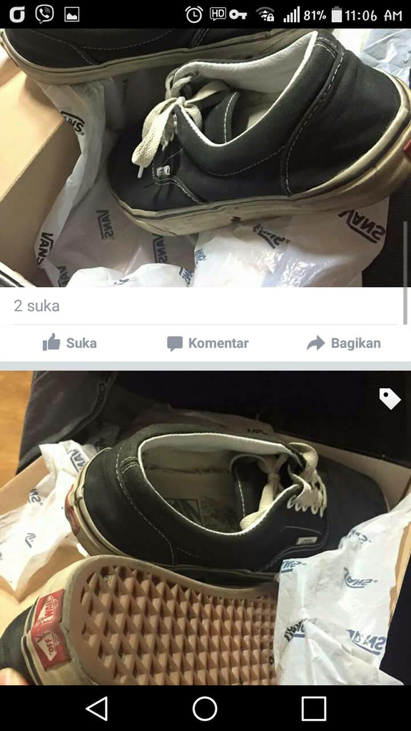 Belanja ONLINE dikasih barang BEKAS