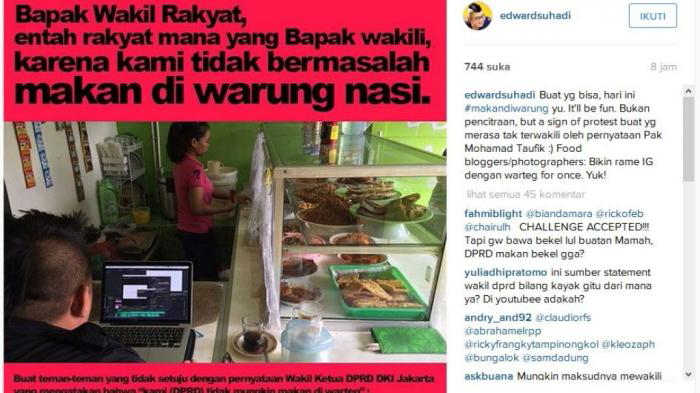 Gara-gara Mau Makan Lobster, DPRD DKI Disindir Netizen