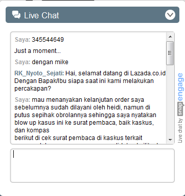 LAZADA mengecewakan!!