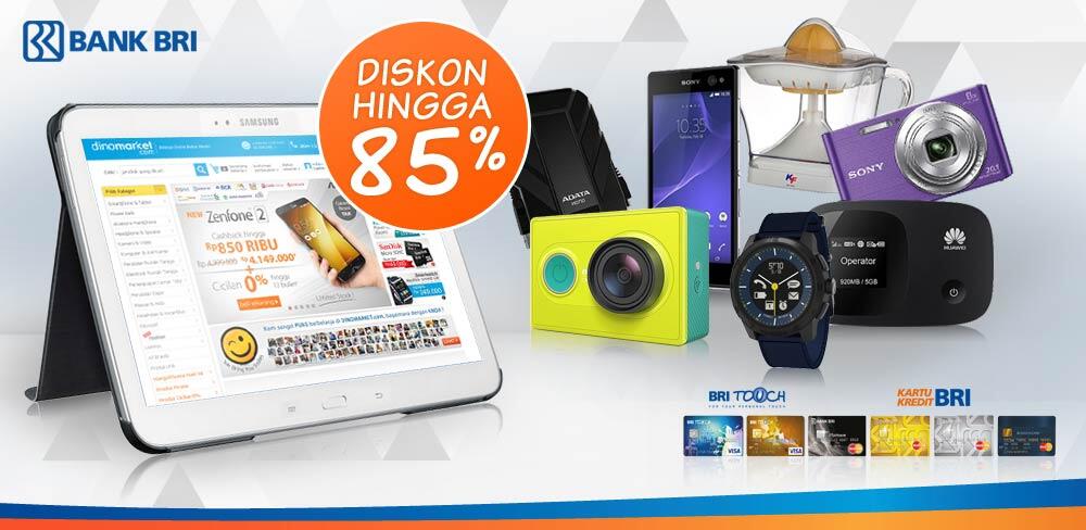 BRI Dinomarket: Gadget &amp; Aksesoris Keren Mulai 12ribu &amp; Diskon 85% Cuma Hari ini