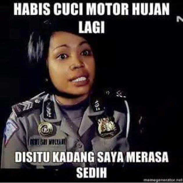 Hal-hal yang bikin ngakak saat hujan